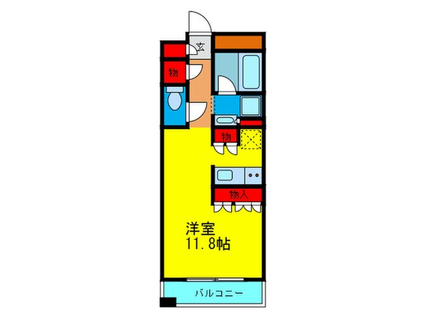 ｶﾞﾘﾚｲ新町の物件間取画像